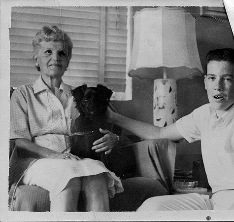 Theresa Sipos and grandson, me